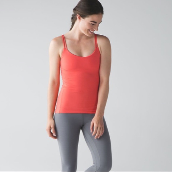 Lululemon Sunset Flow Tank - Cape Red Size 4 - Picture 4 of 8